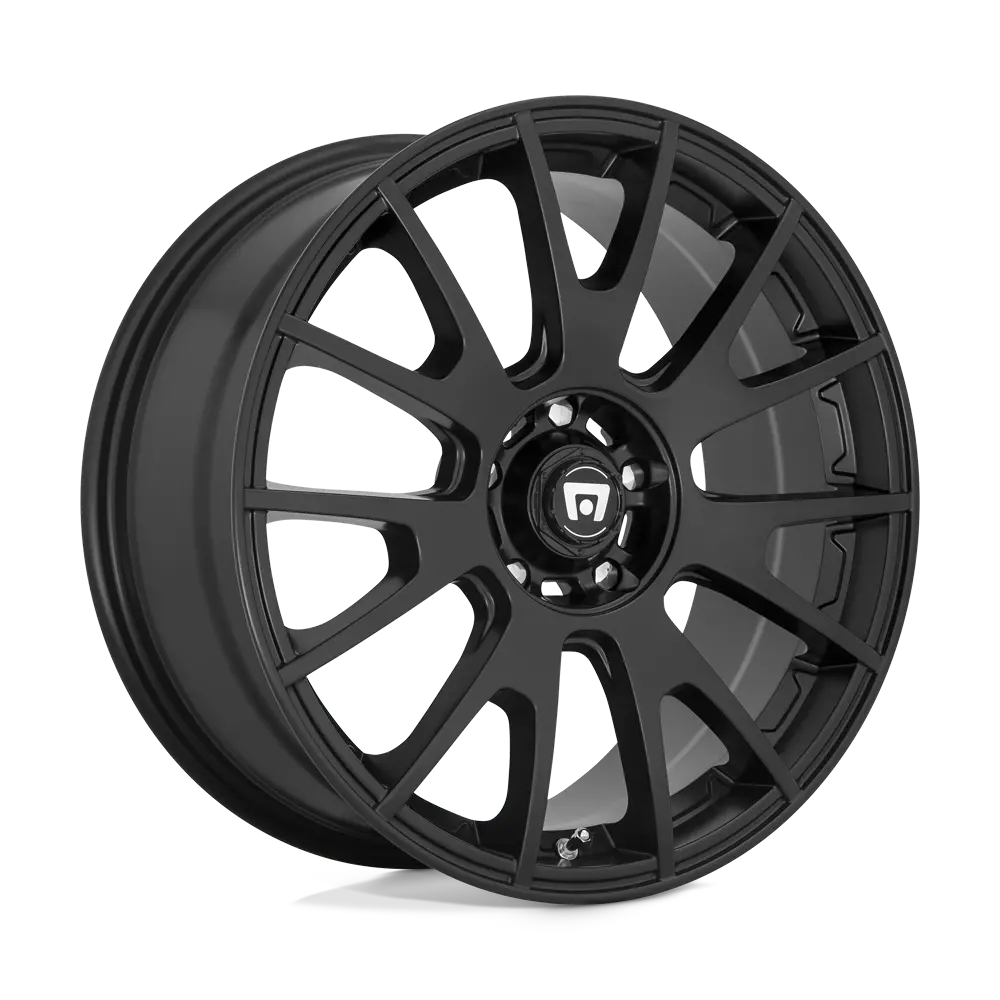 17x8 Matte Black Motegi Alloy Wheel with 45mm Offset