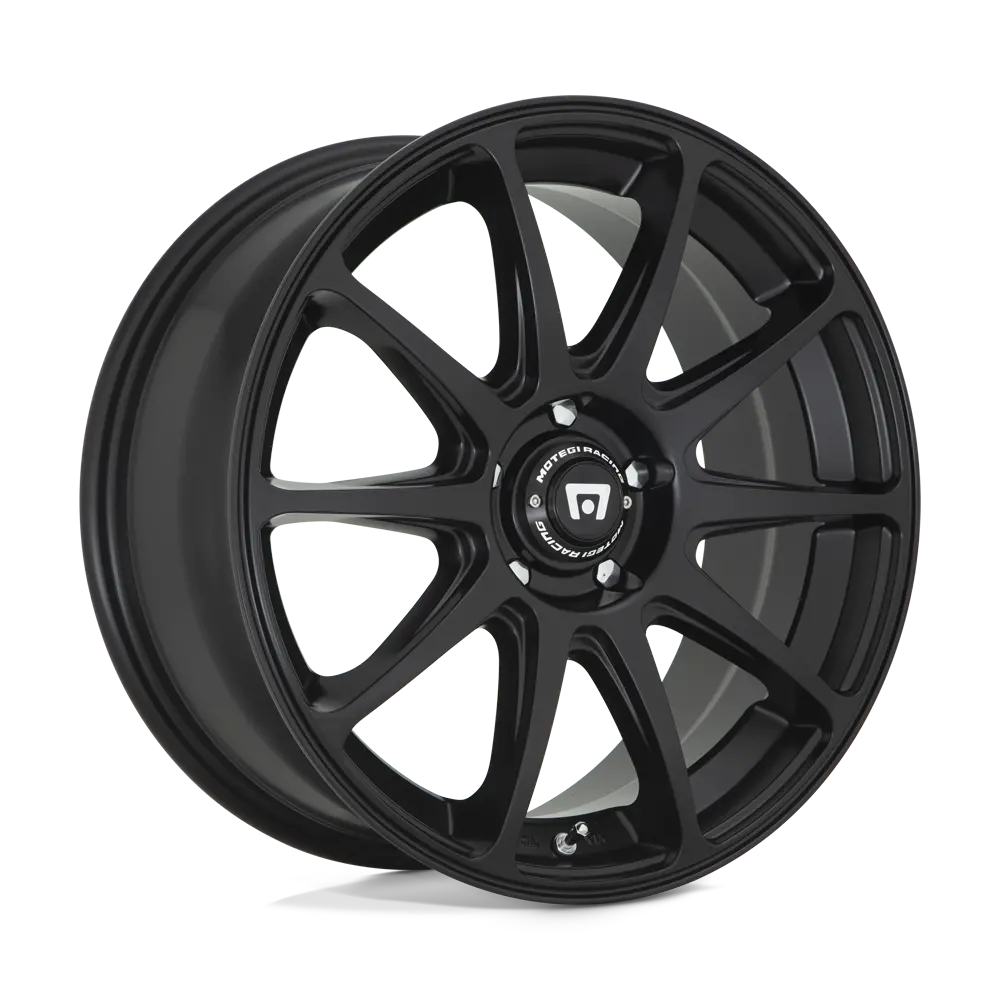 Motegi MR127 17x8 Inch Satin Black Alloy Wheel with 38mm Offset