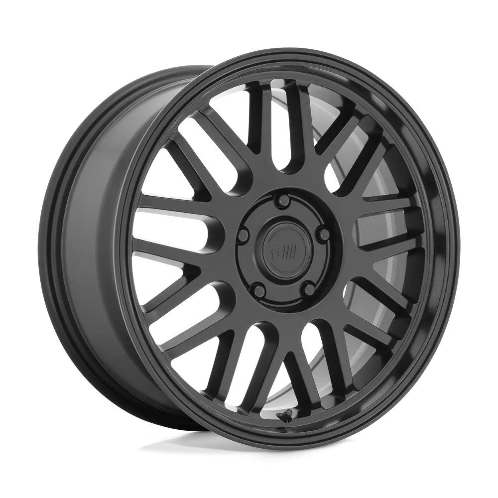 Motegi 18x8.5-Inch Satin Black Alloy Wheel with 42mm Offset