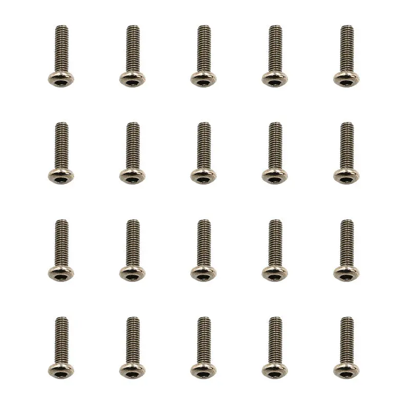 Lc Racing Round Head Screw M2.6×10Mm
(2.0Mm Hex Socket/20Pcs) Lcsk17 Fits Bhc-1 Emb 1