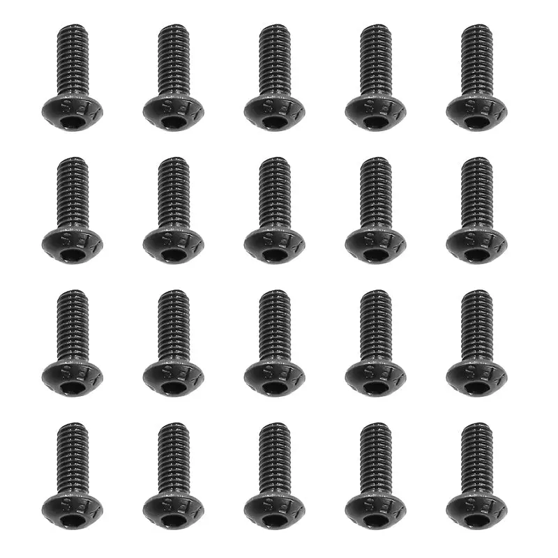 Lc Racing Round Head Screw M3×8Mm
(2.0Mm Hex Socket/20Pcs) Lcsk03 1