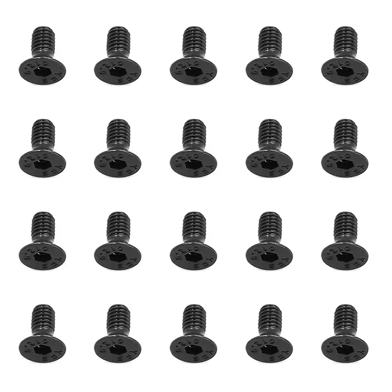 Lc Racing Countersunk  Screw M3×6Mm
(2.0Mm Hex Socket/20Pcs) Lcsk07 1
