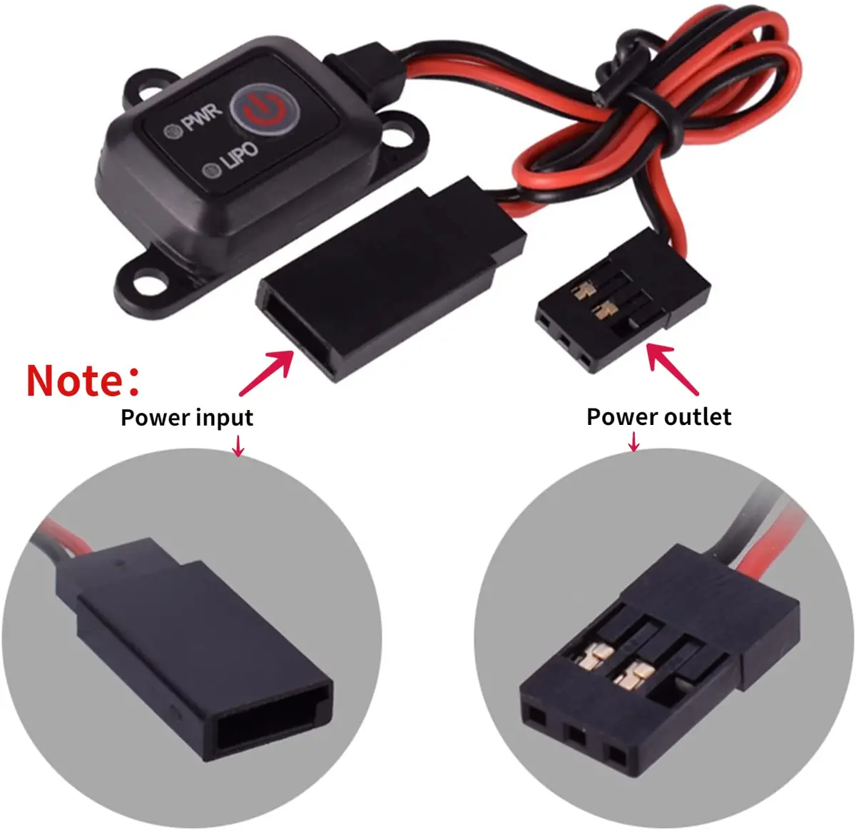 Powerhobby Mcu Controlled Power Switch On / Off Phb7142 1
