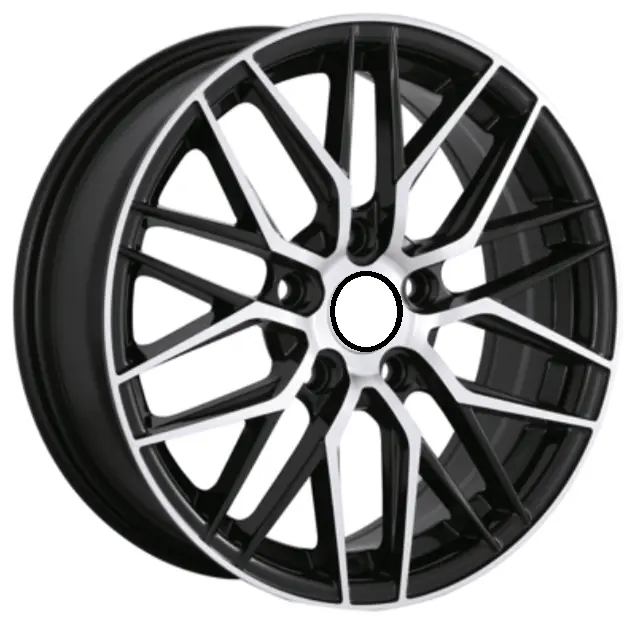 Replica For Audi Mercedes Seat Skoda Vw Iw05 Black Polish 19*8.5 1