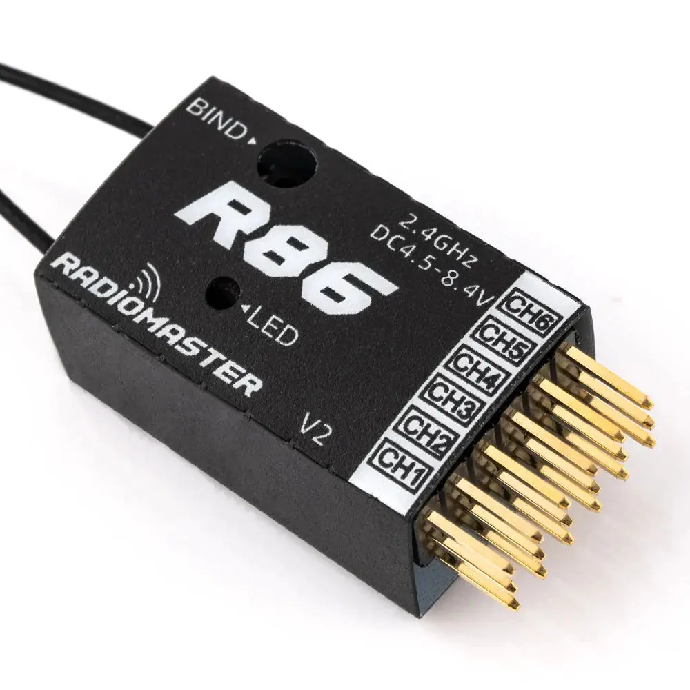 Radiomaster R86 6 Channel Rc Radio Receiver V2 1