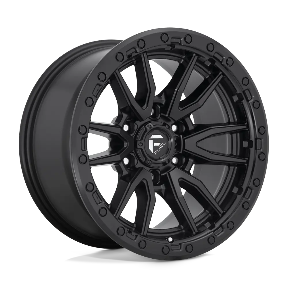 18X9 Matte Black 20Mm Fuel 1Pc Wheel 1