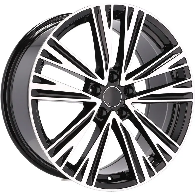 Replica For Audi A045 Black Polish 19*8.5 1