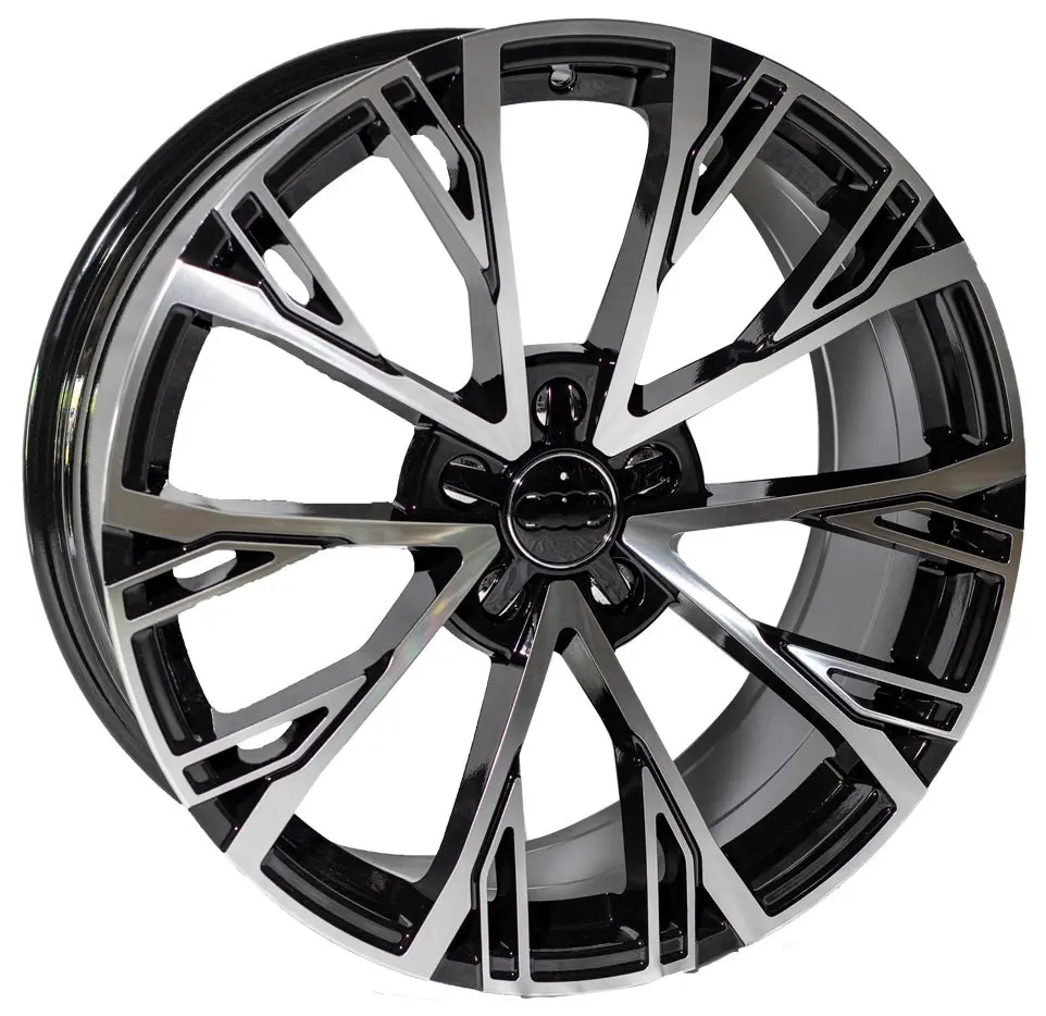 Replica For Audi 51 Black Polish 19*8.5 1