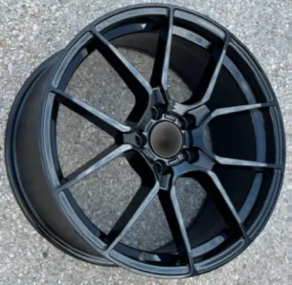 Replica For Audi Mercedes Seat Skoda Vw Iw30 Gloss Black 18*8 1