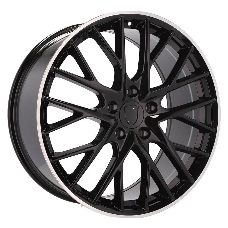 Replica For Porsche 5541 Gloss Black Diamond Lip   20*9.5 1