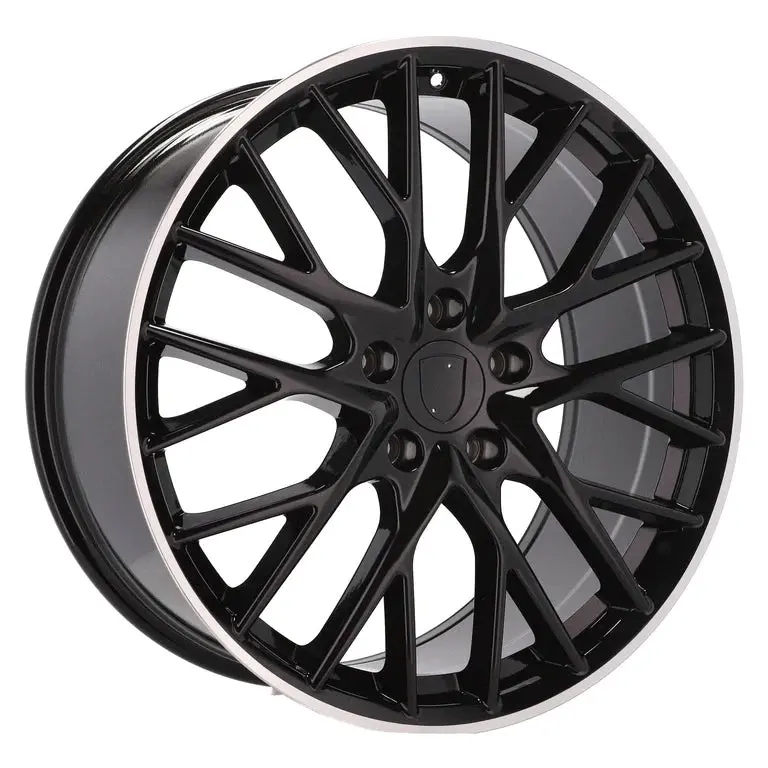 Replica For Porsche 5541 Gloss Black Diamond Lip   21*9.5 1