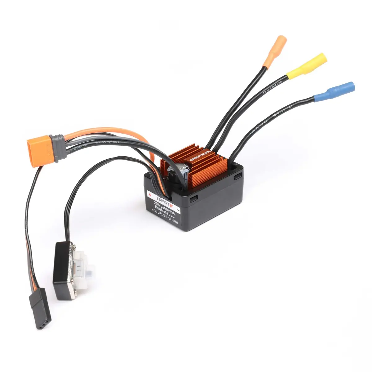 Spektrum Firma 30A Bl Smart Esc: 1/12 Losi Nascar Awd Rc Racecar Spmx-1111 1