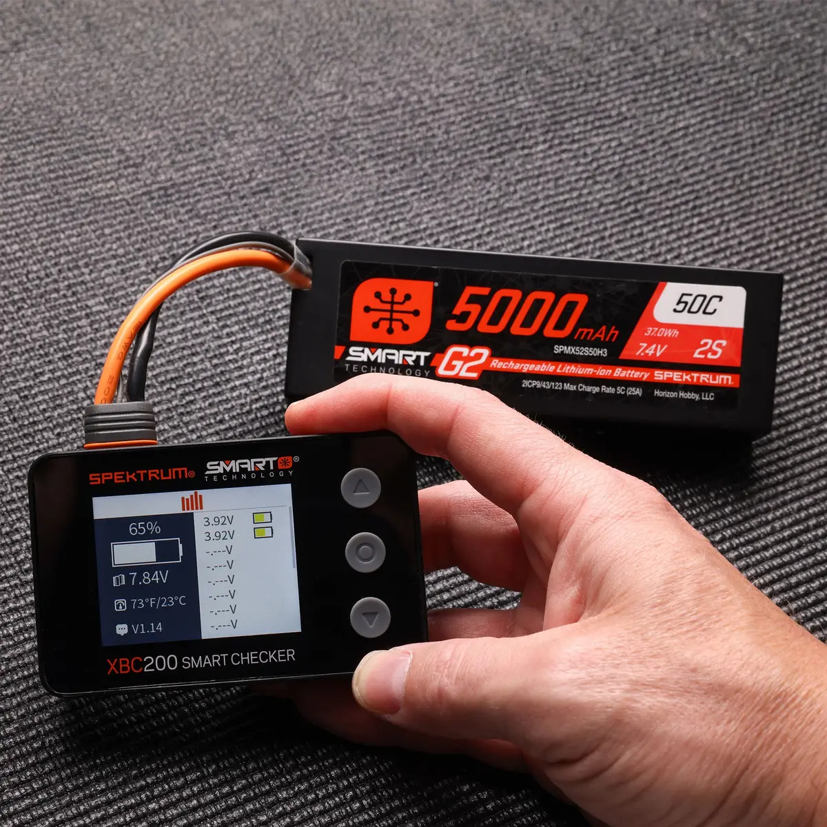 Spektrum Xbc200 Smart Battery Checker & Servo Tester Spmxbc200 1