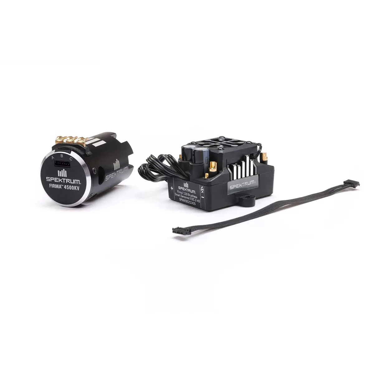 Spektrum Firma Smart Sensored Motor/Esc Combo: 1/10 Monster Trucks, 4500Kv Spmxsemc19 1