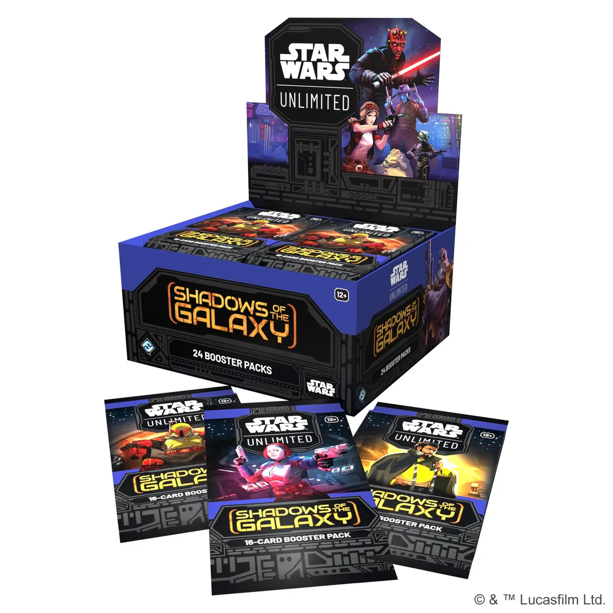 Star Wars: Unlimited - Shadows Of The Galaxy: Booster Box Display 1