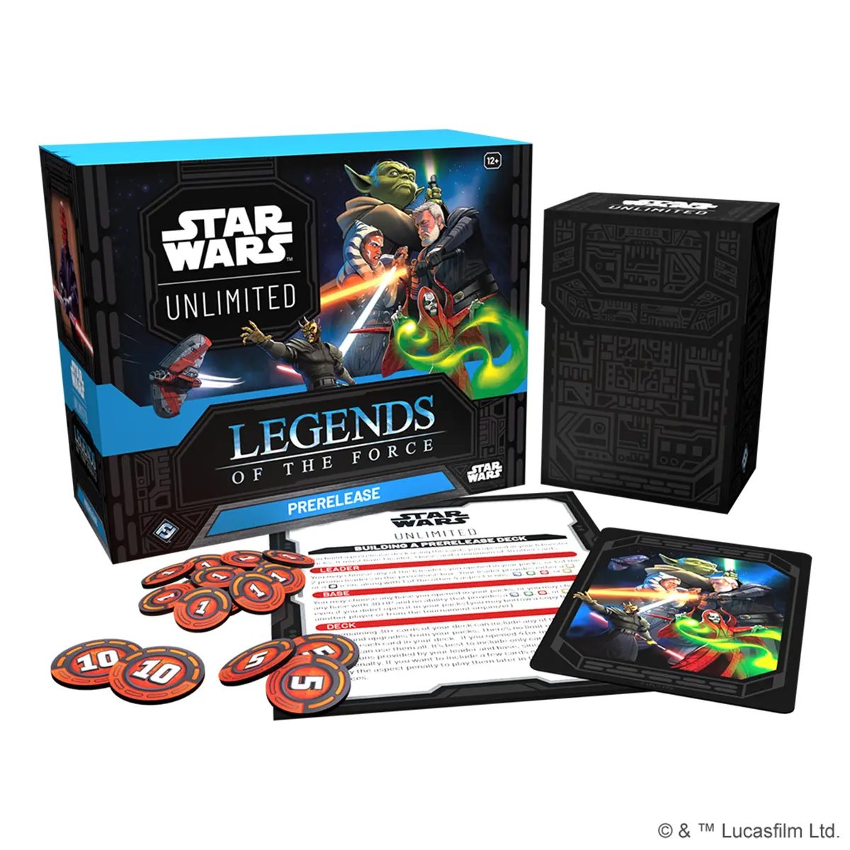 Star Wars: Unlimited - Legends Of The Force Prerelease Kit 1