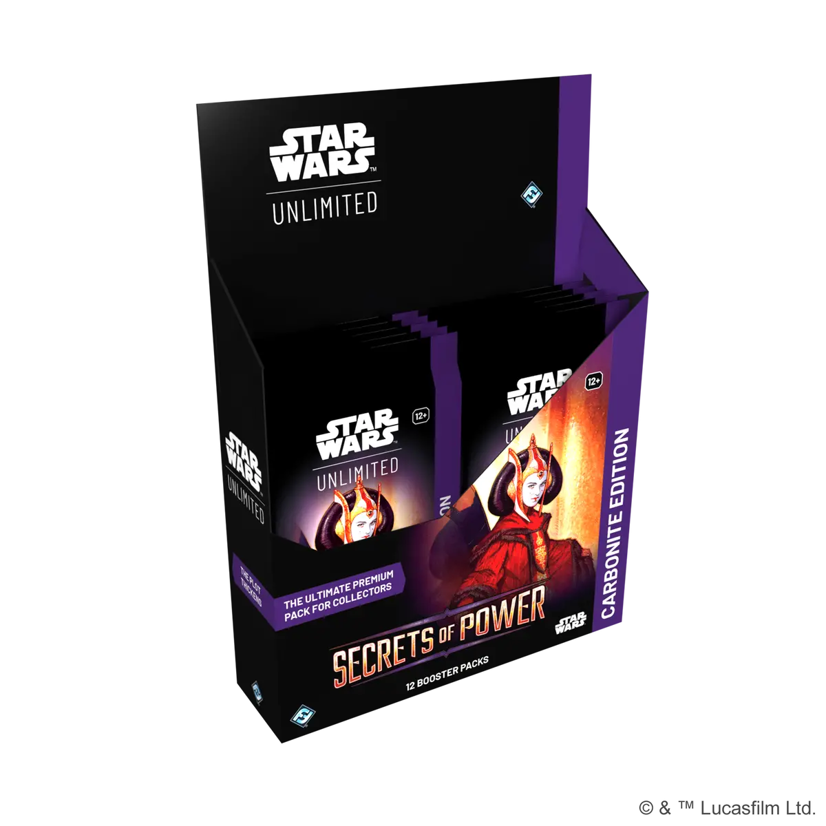 Star Wars: Unlimited - Secrets Of Power: Carbonite Booster Display 1