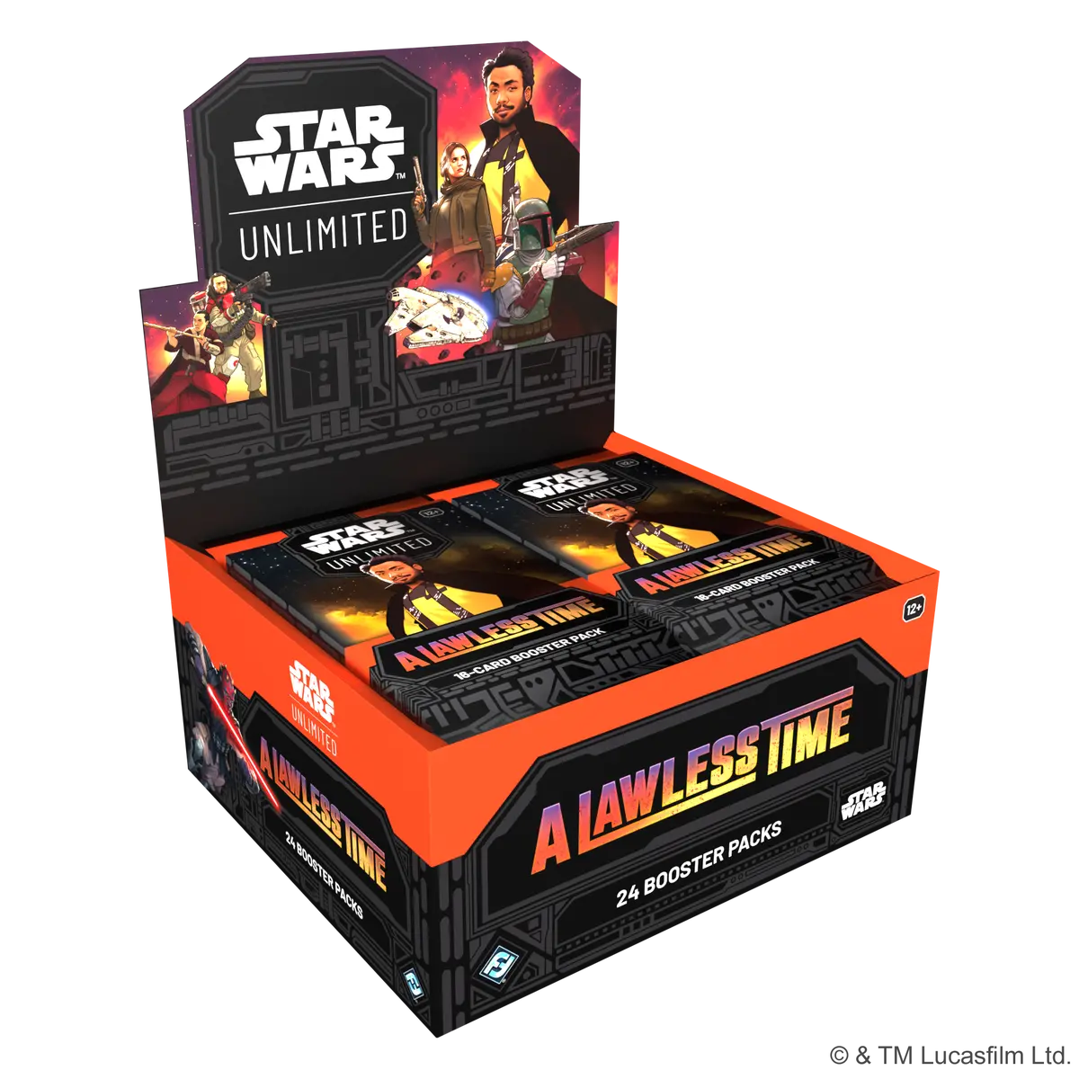 Star Wars: Unlimited - A Lawless Time: Booster Display 1