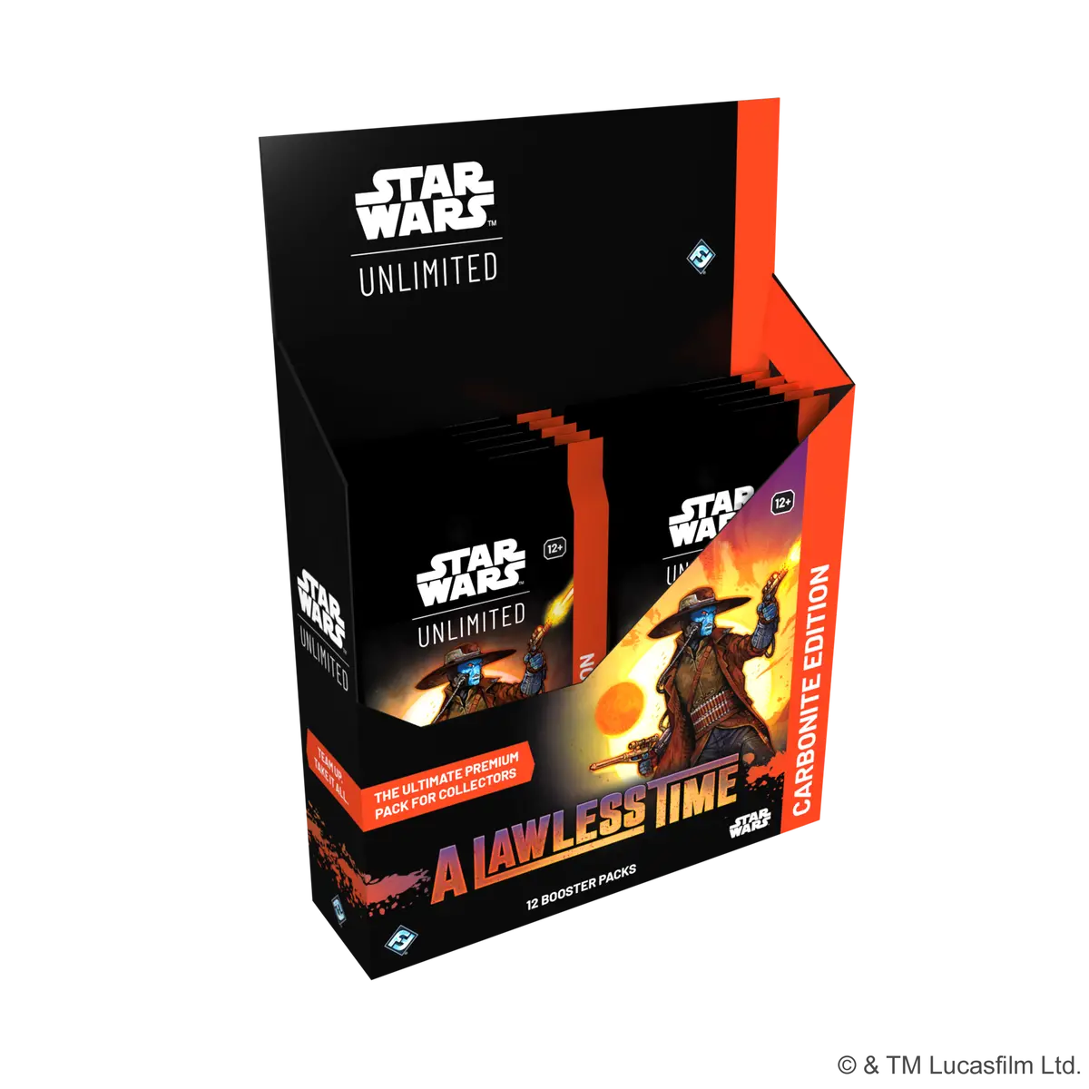 Star Wars: Unlimited - A Lawless Time: Carbonite Booster Display 1