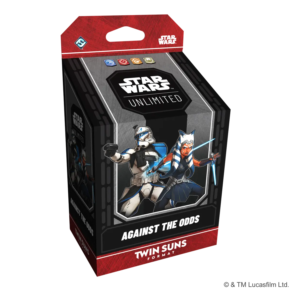 Star Wars: Unlimited - Against The Odds: Ahsoka Tano & Rex Twin Suns Deck 1