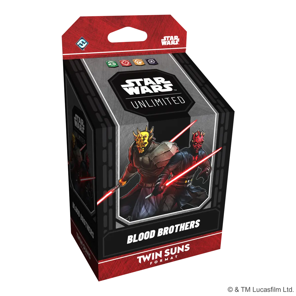 Star Wars: Unlimited - Blood Brothers: Maul & Savage Opress Twin Suns Deck 1