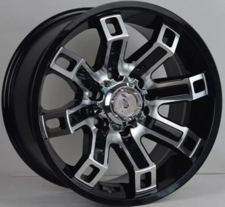 Replica 4X4 816 Black Polish 20*9 1
