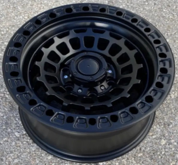 Replica 4X4 656 Black Matt 18*9 1