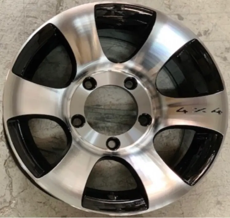 Replica 4X4 552 Black Polish 15*7 1