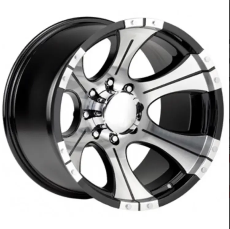 Replica 4X4 305 Black Polish 16*8 1