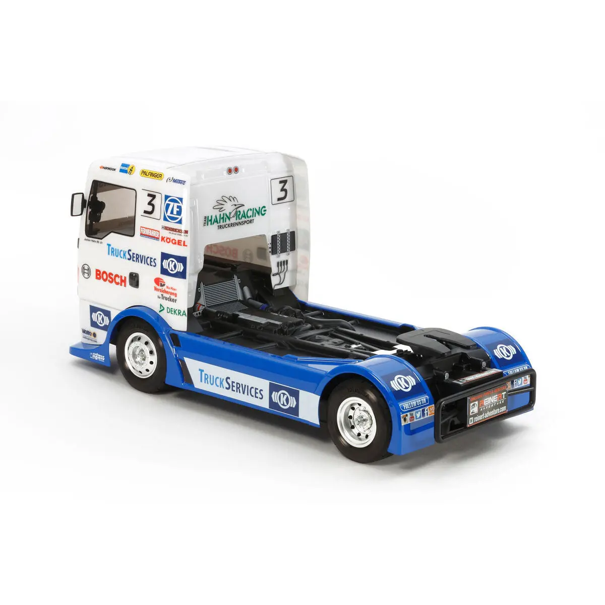 Tamiya 1/14 Scale Team Hahn Racing Man Tgs Tt-01E 4X4 On-Road Racing Truck Kit 58632A 1