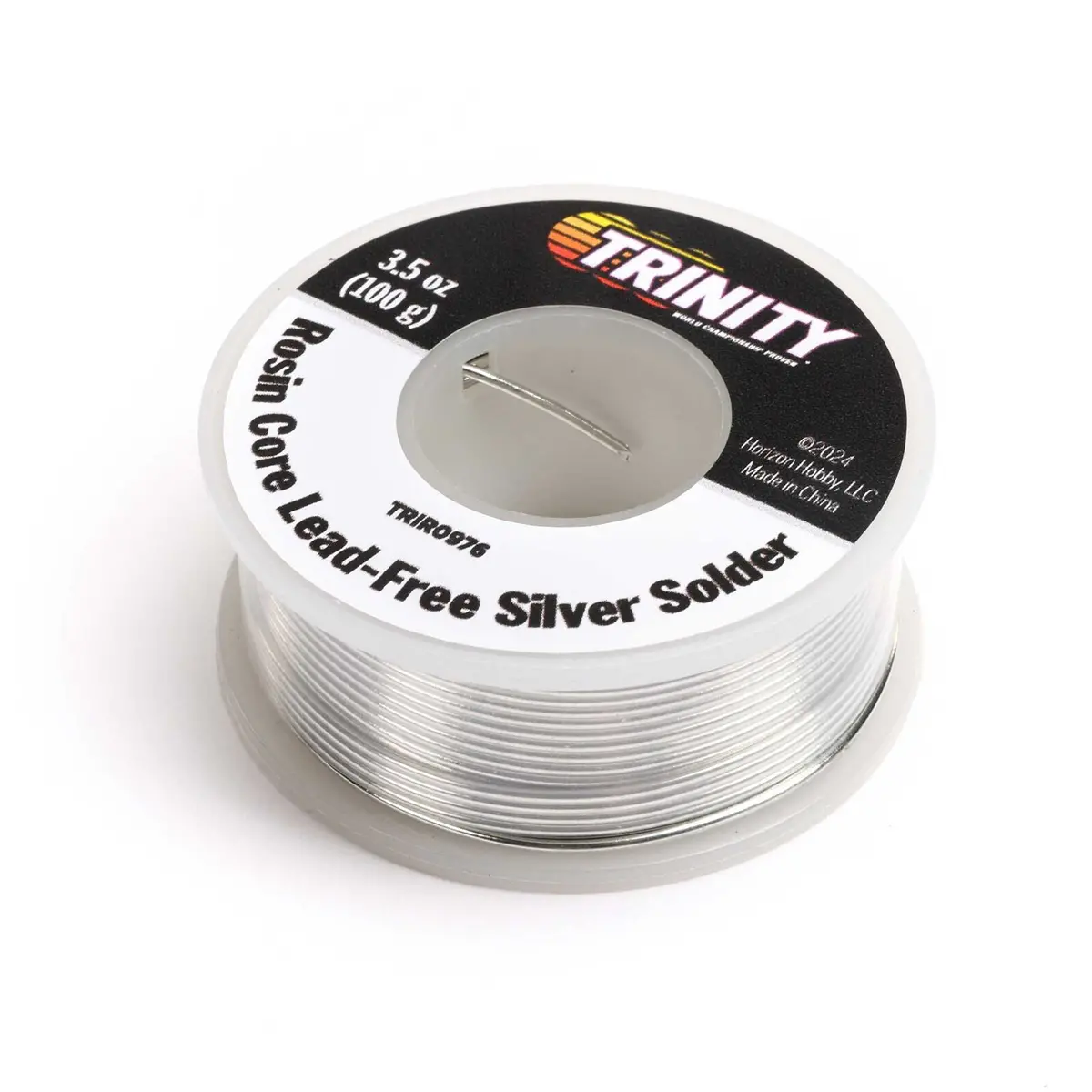 Rosin Core Lead-Free Silver Solder 100G Trir0976 1
