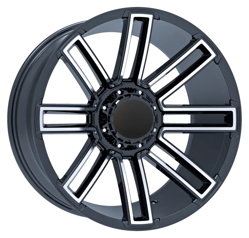 Replica For 4X4 Iwx03/2 Black Polish 20*10 1