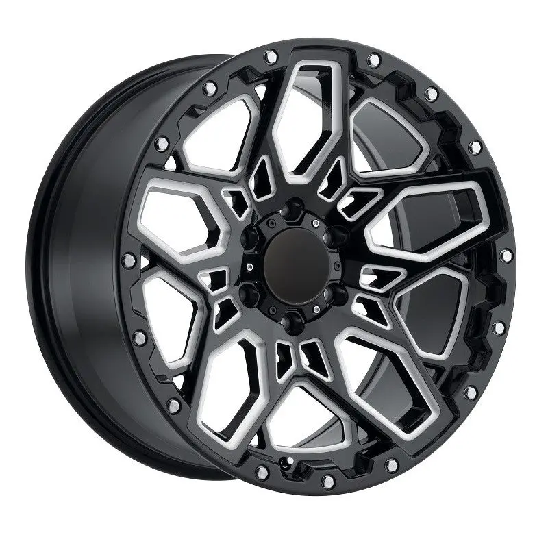 Replica For 4X4 Iwx06 Black Polished 18*9 1