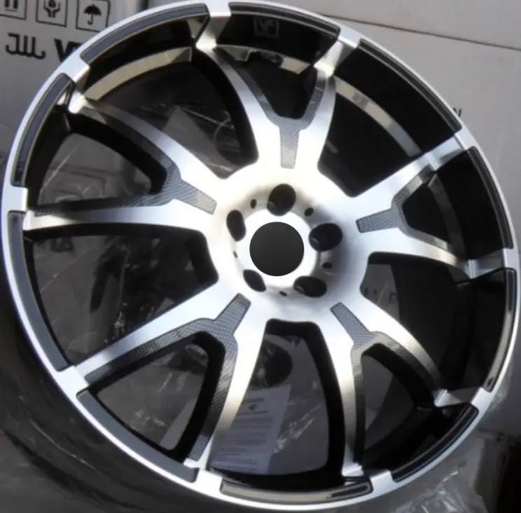 Replica 4X4 568 Black Polish 20*9,5 1