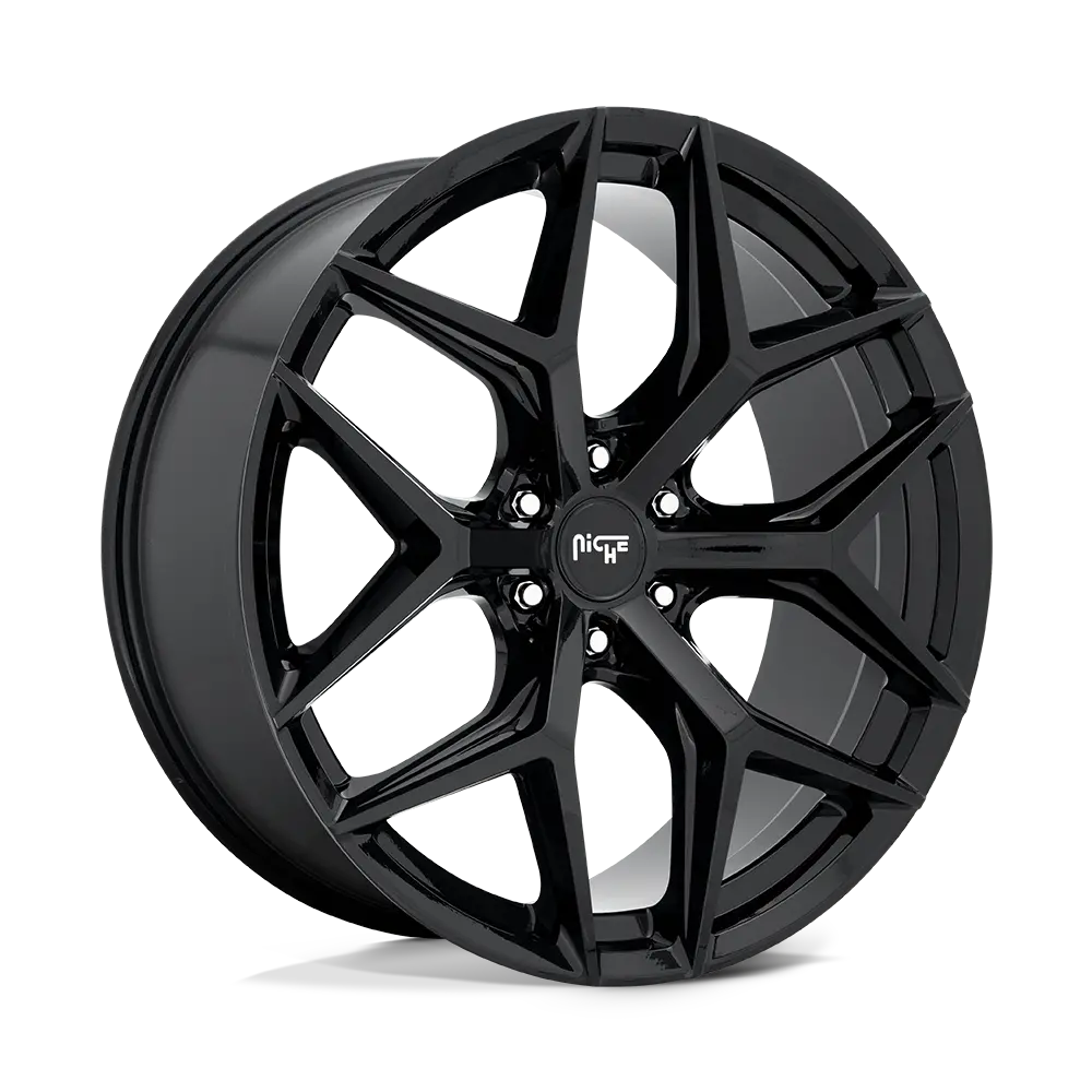 20X9 Gloss Black 30Mm Niche 1Pc Wheel 1