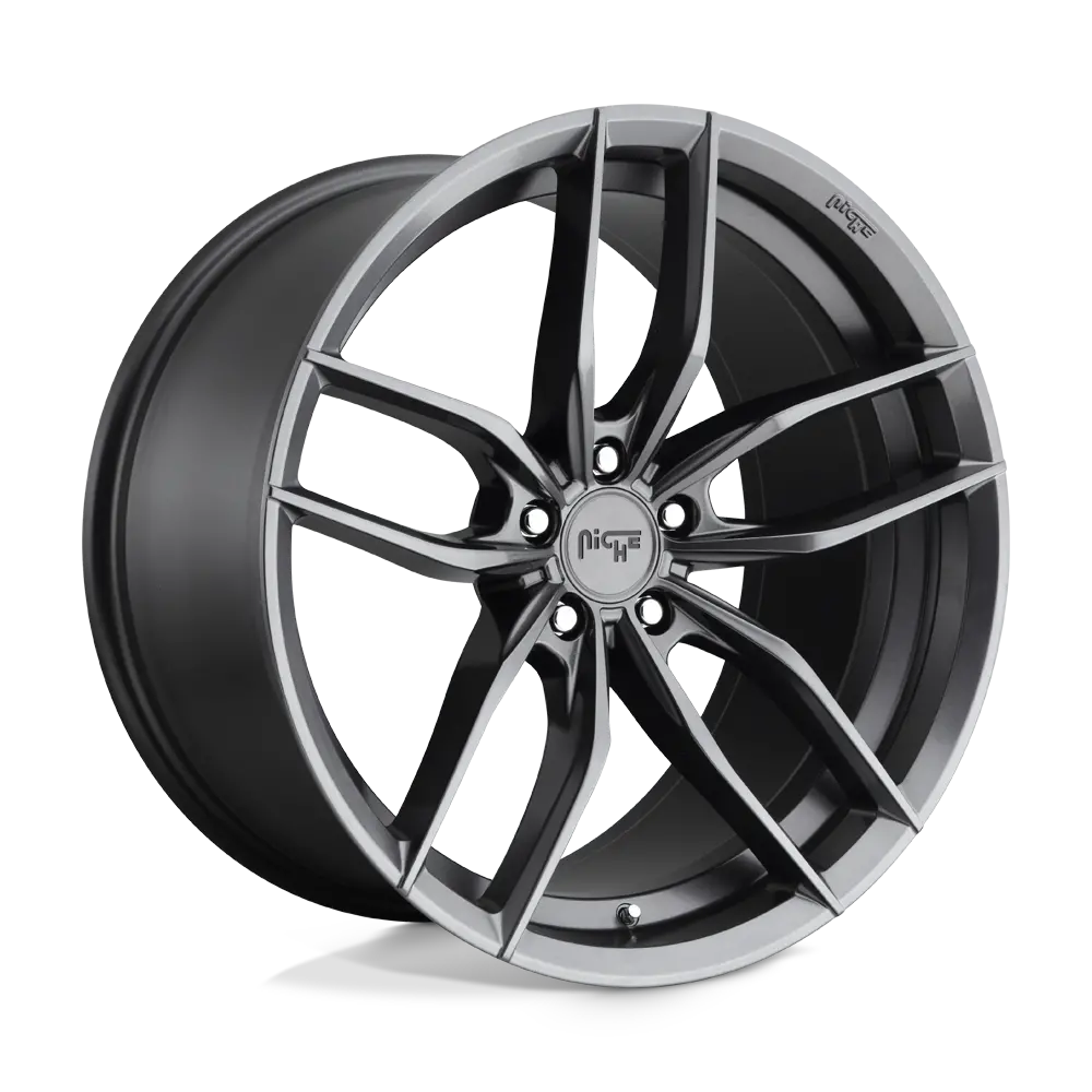 20x9 Matte Anthracite Alloy Wheel – 35mm Offset, Single Piece