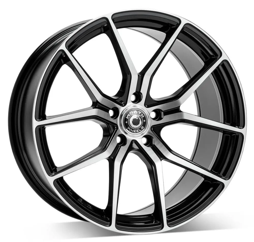 Wrathwheels Wf7 Gloss Black Polish 18*8 1