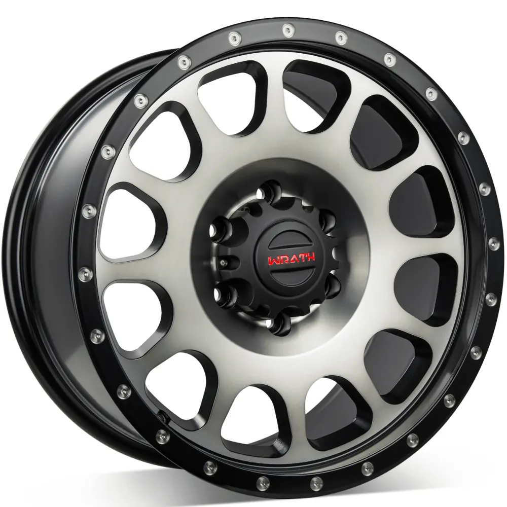 Wrathwheels Wt1 Black Light Gold Polished 18*9 4X4 1