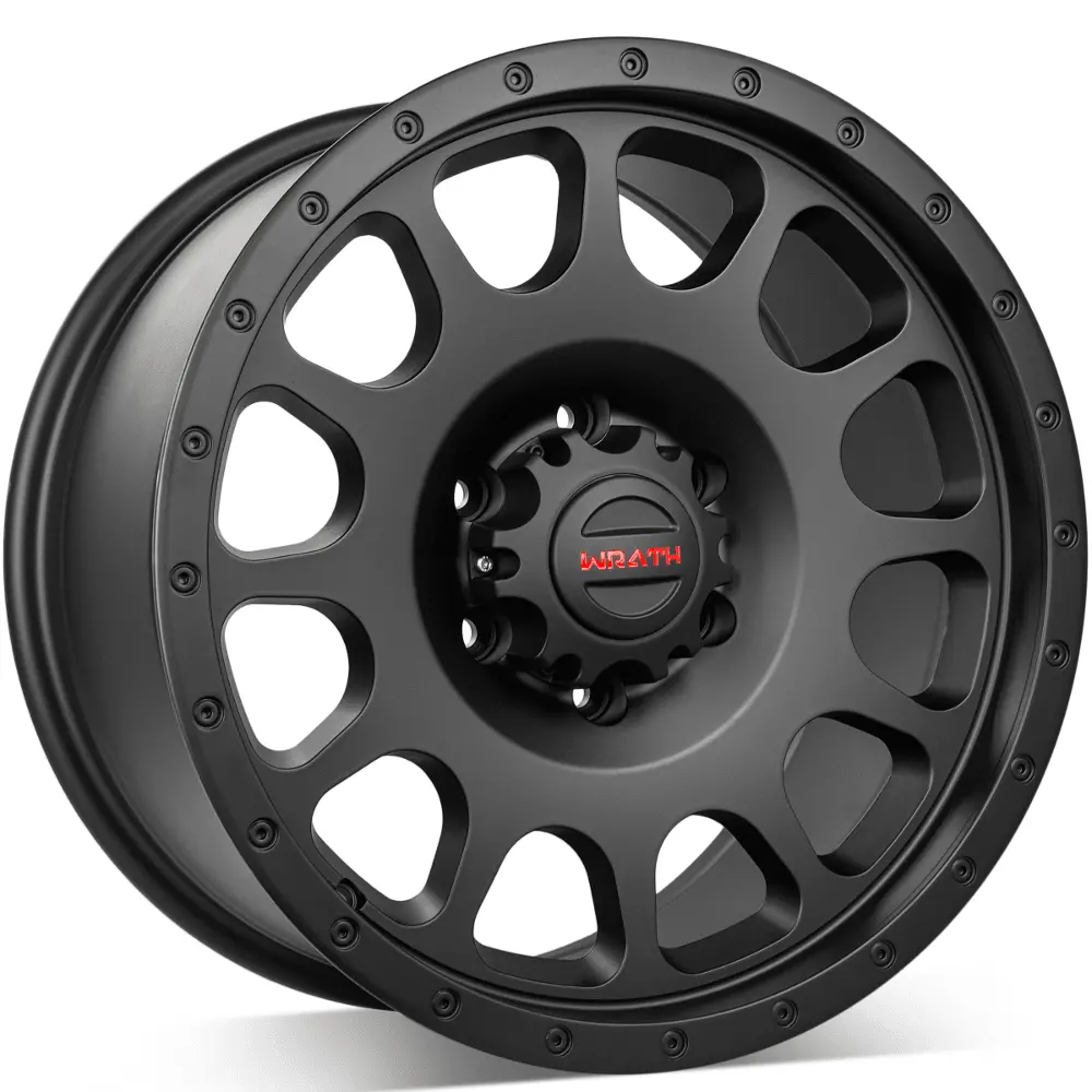 Wrathwheels Wt1 Satin Black 18*9 4X4 1
