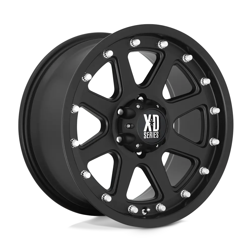 18X9 Matte Black 18Mm Xd Wheel 1