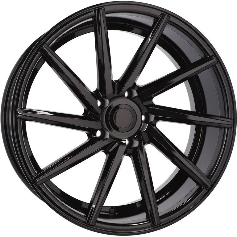 Replica For Audi Mercedes Seat Skoda Vw A012 Gloss Black 18*8 1