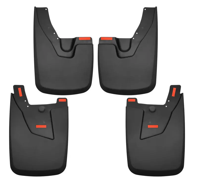 Husky Liners Custom-Fit Mud Guards – Front & Rear For 2019 Ram 2500/3500 With Oem Fender Flares 1