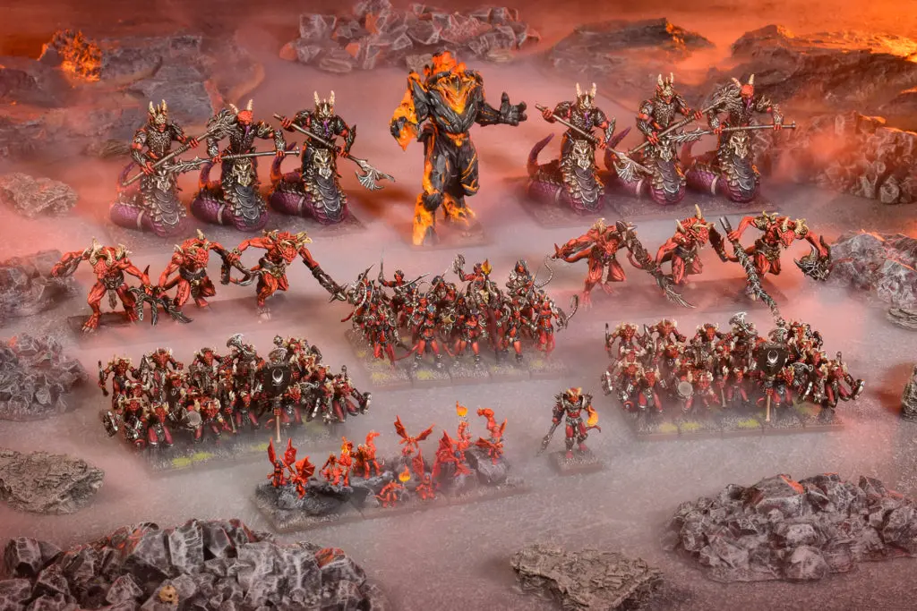 Kings Of War - Forces Of The Abyss Mega Army (2024) 1