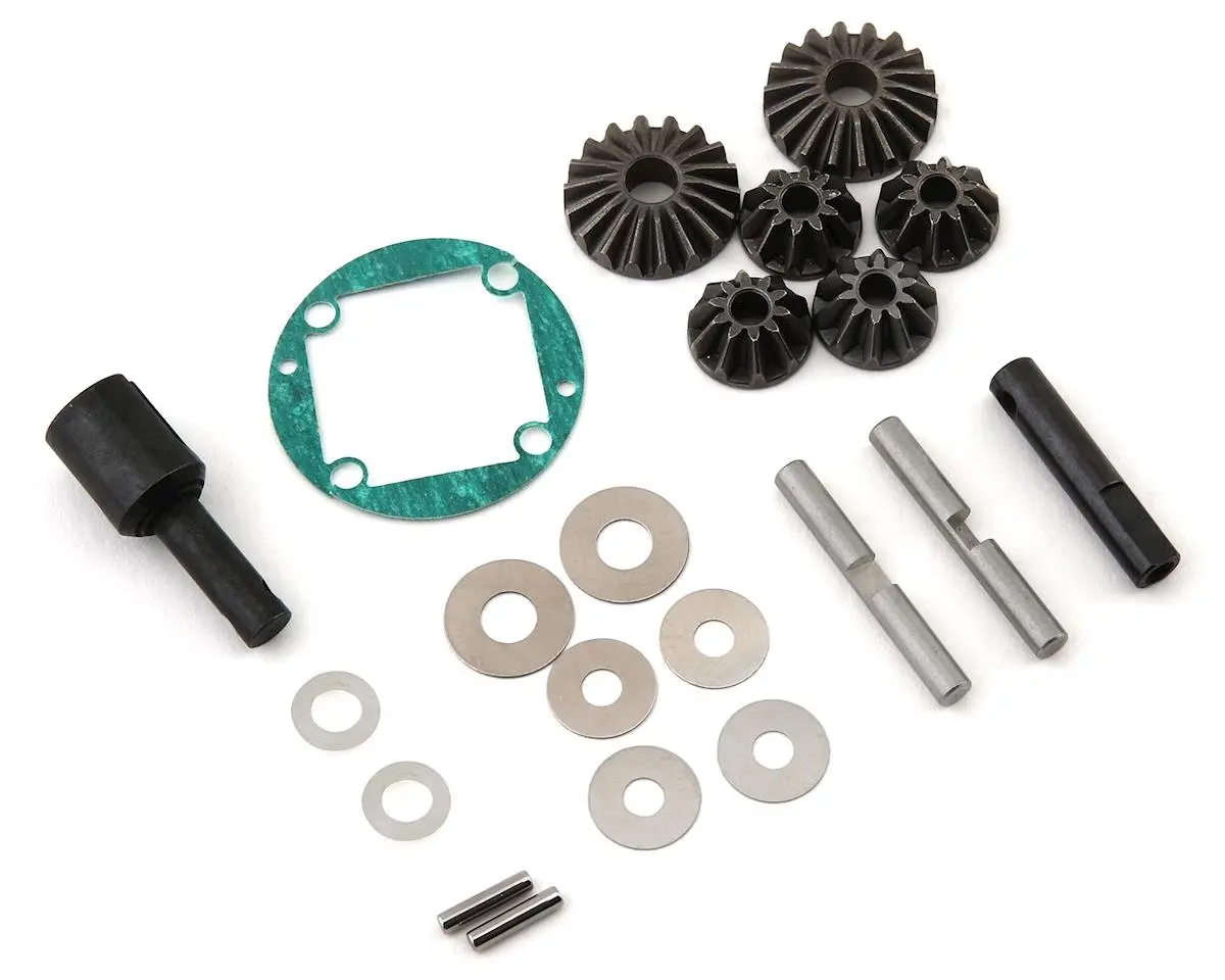 Team Associated Rival Mt10 Center Differential Rebuild Kit 25812 1