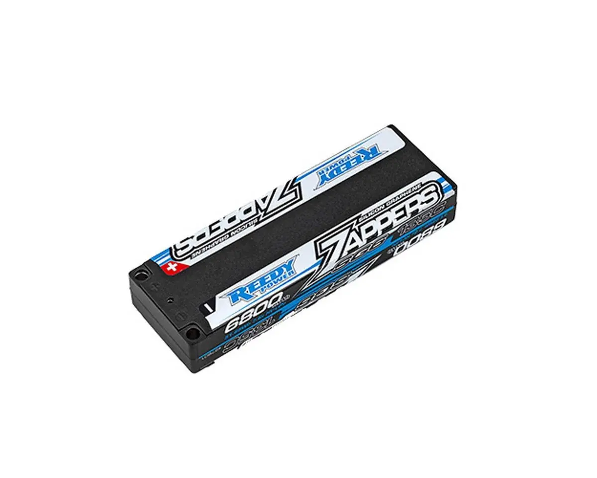 Reedy Zappers Hv Sg6 2S Low Profile 135C Lipo Battery (7.6V/6800Mah) Asc27601 1