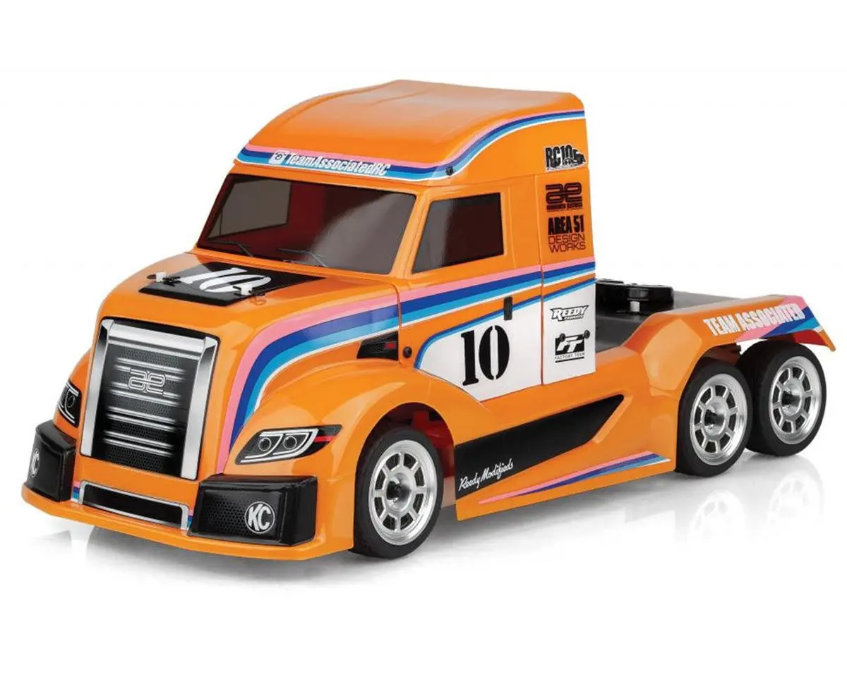 Team Associated Rc10 American Custom 6X6 1/10 Electric On-Road Semi-Truck Kit 30139 1