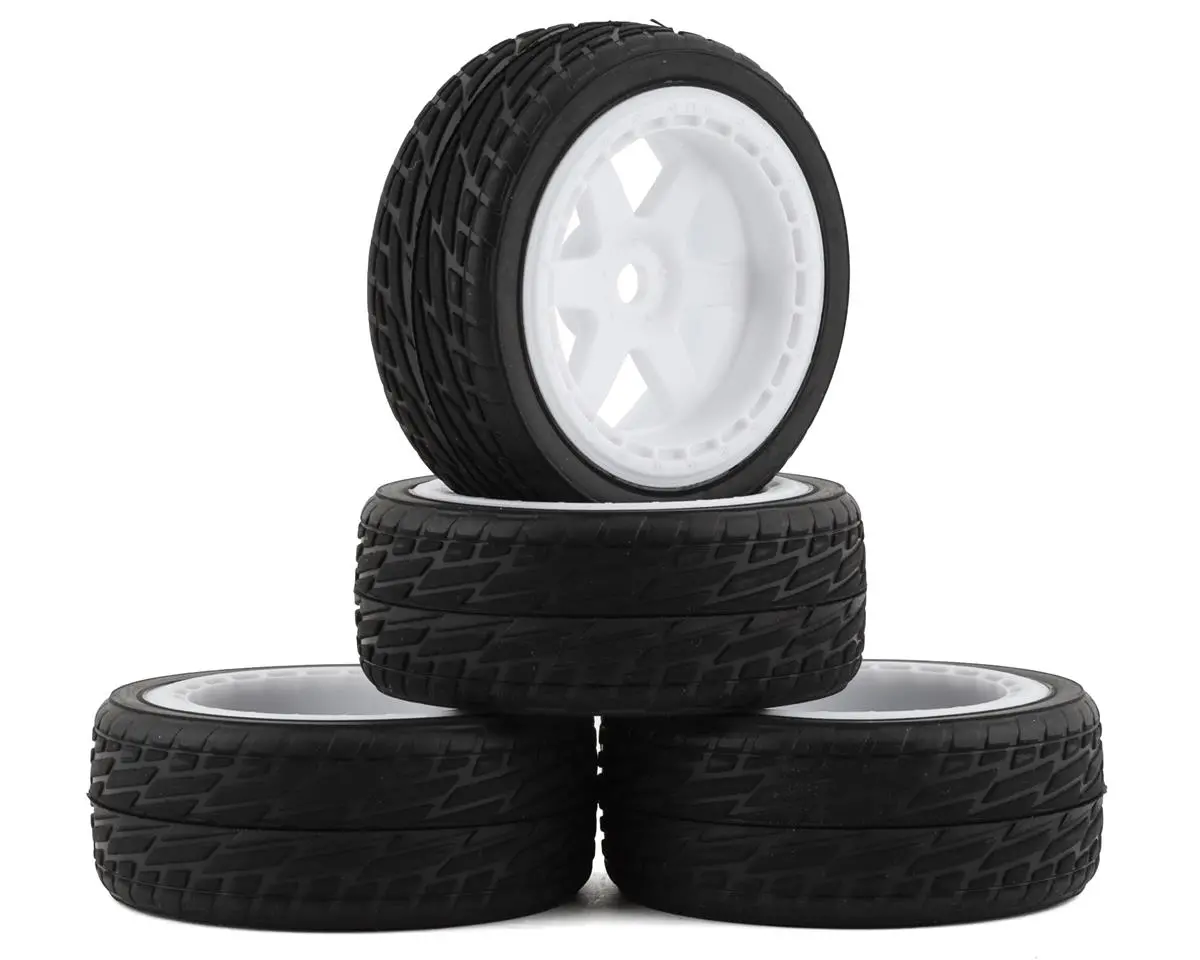 Team Associated Hoonitruck Pre-Mounted Touring Car Tires 31893 1