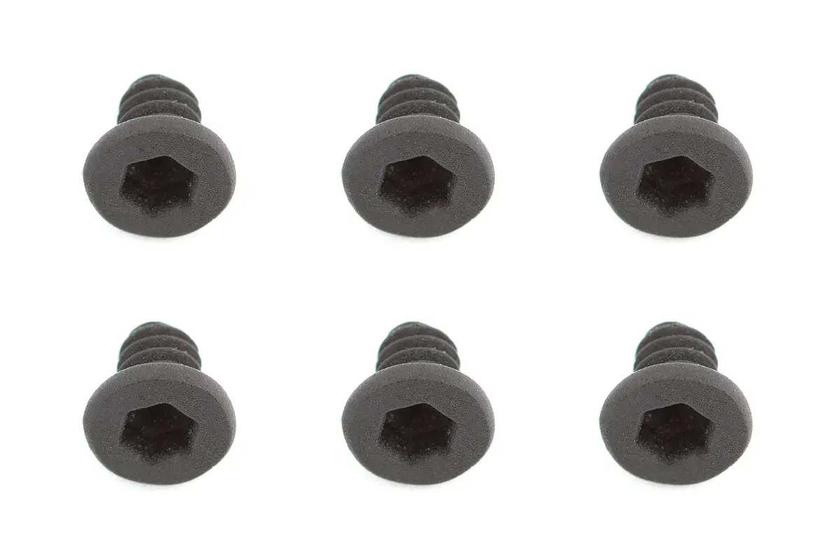 Team Associated 2X3mm Flat Head Screws (6) 91749 1