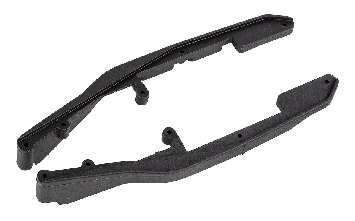 Team Associated Rc10b7 Factory Team Carbon Side Rails (2) 92402 1