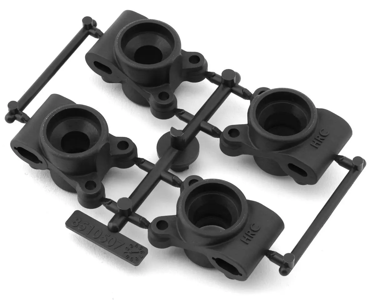 Team Associated Rc10b7 Factory Team Carbon Rear Hubs (4) 92413 | Asc92413 1